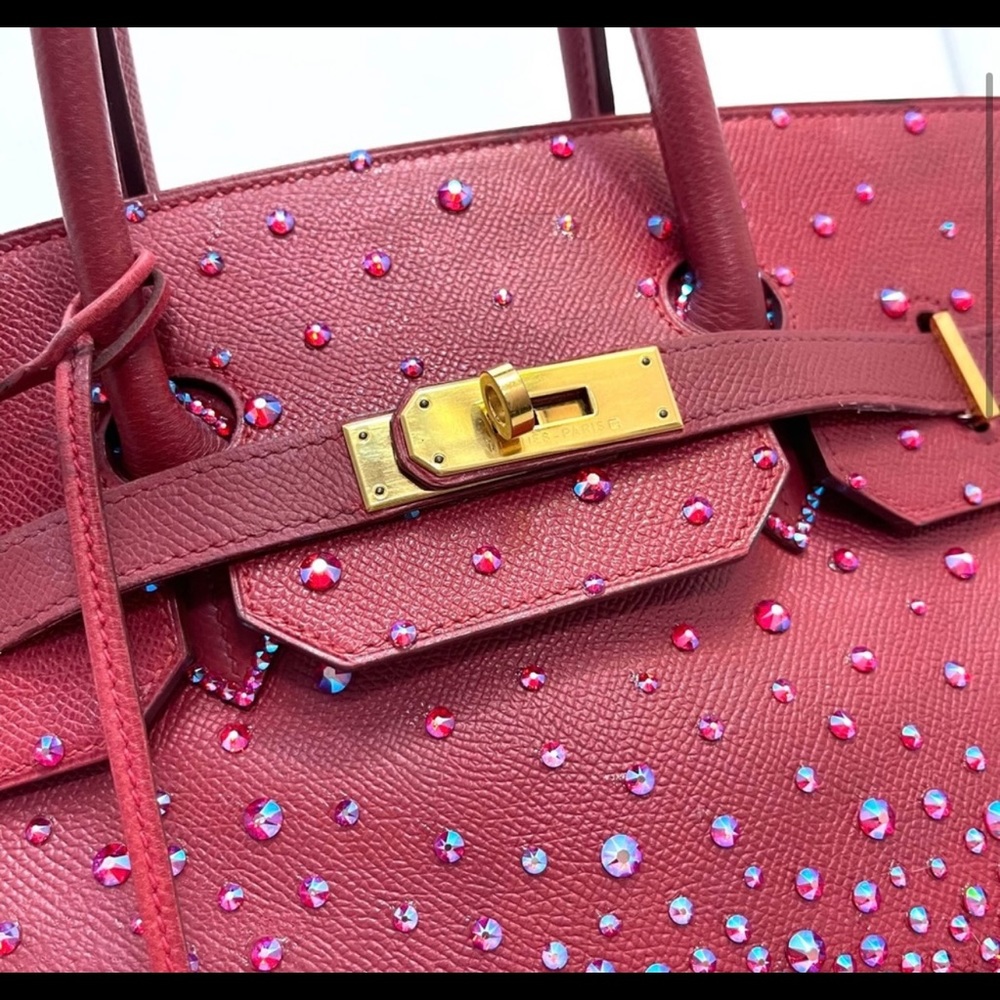 Hermes strassed Birkin 35 Paris Hilton - Picture 14 of 17